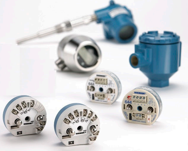 Rosemount 644HAE5J6F6/PT100/4WIRE Temperature Transmitters
